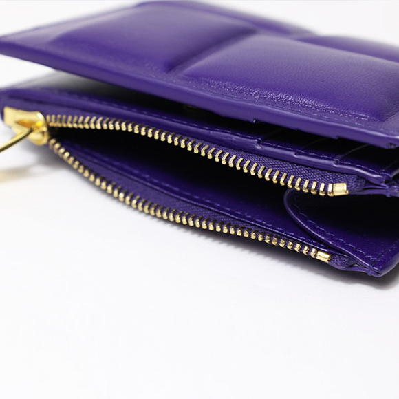 Bottega Veneta Wallet Coin Purse Purple - Picture 10 of 10